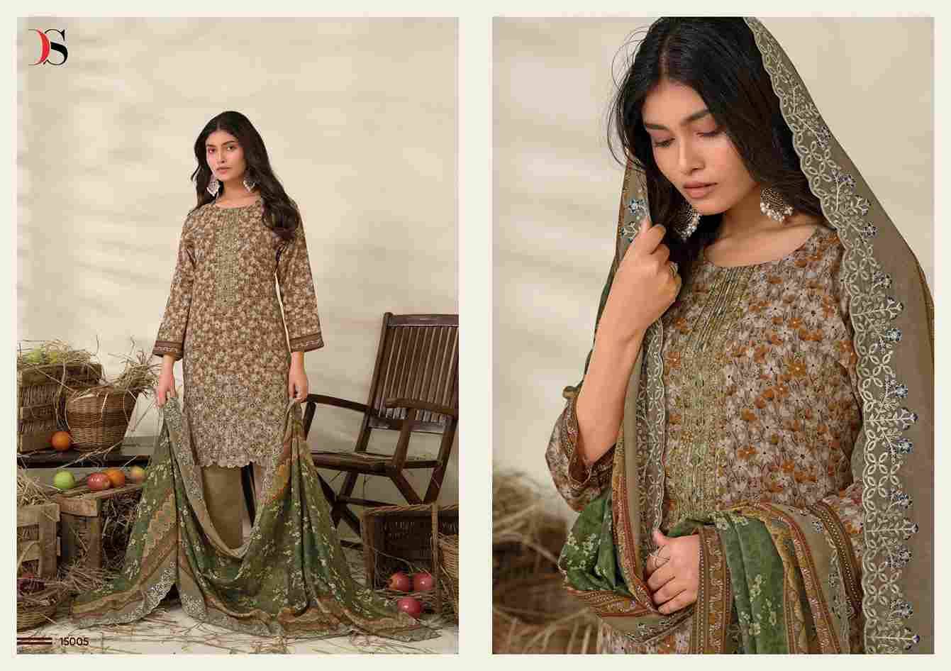 Bin Saeed Vol-15 By Deepsy Suits 15001 To 15008 Series Beautiful Pakistani Suits Colorful Stylish Fancy Casual Wear & Ethnic Wear Pure Cotton With Embroidered Dresses At Wholesale Price