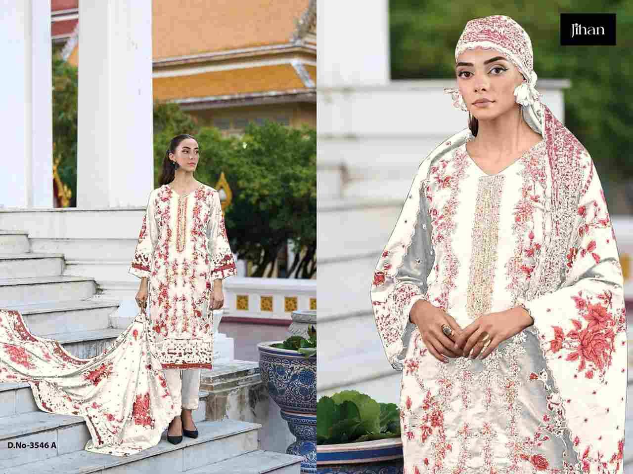 Sahnaz Self Embroidered Collection By Jihan Designer Pakistani Suits Beautiful Fancy Stylish Colorful Party Wear & Occasional Wear Fancy Dresses At Wholesale Price