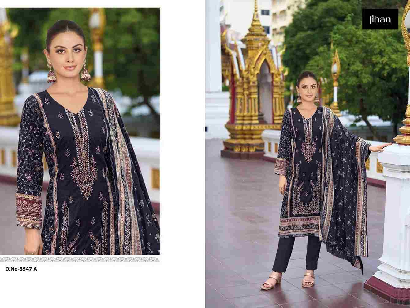 Sahnaz Self Embroidered Collection By Jihan Designer Pakistani Suits Beautiful Fancy Stylish Colorful Party Wear & Occasional Wear Fancy Dresses At Wholesale Price