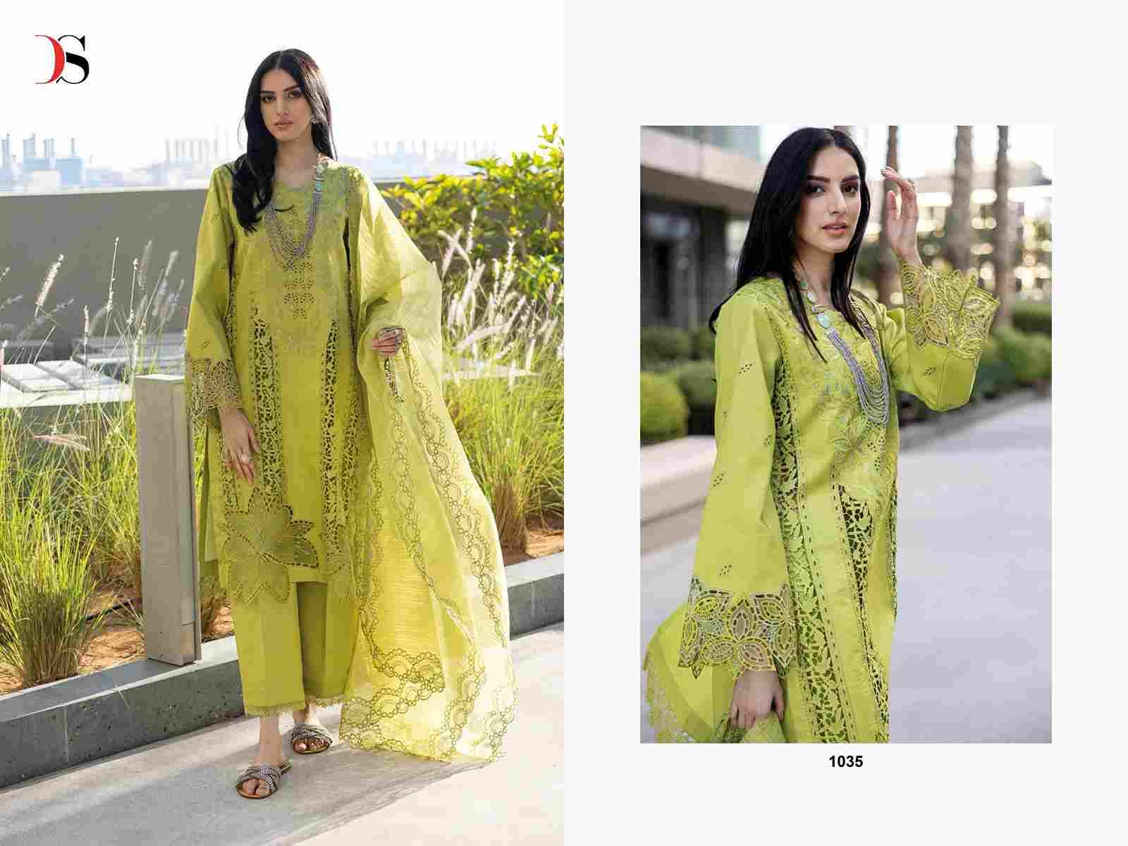 Qalamkar Lawn-25 By Deepsy Suits 1031 To 1036 Series Designer Pakistani Suits Beautiful Stylish Fancy Colorful Party Wear & Occasional Wear Pure Cotton Embroidered Dresses At Wholesale Price