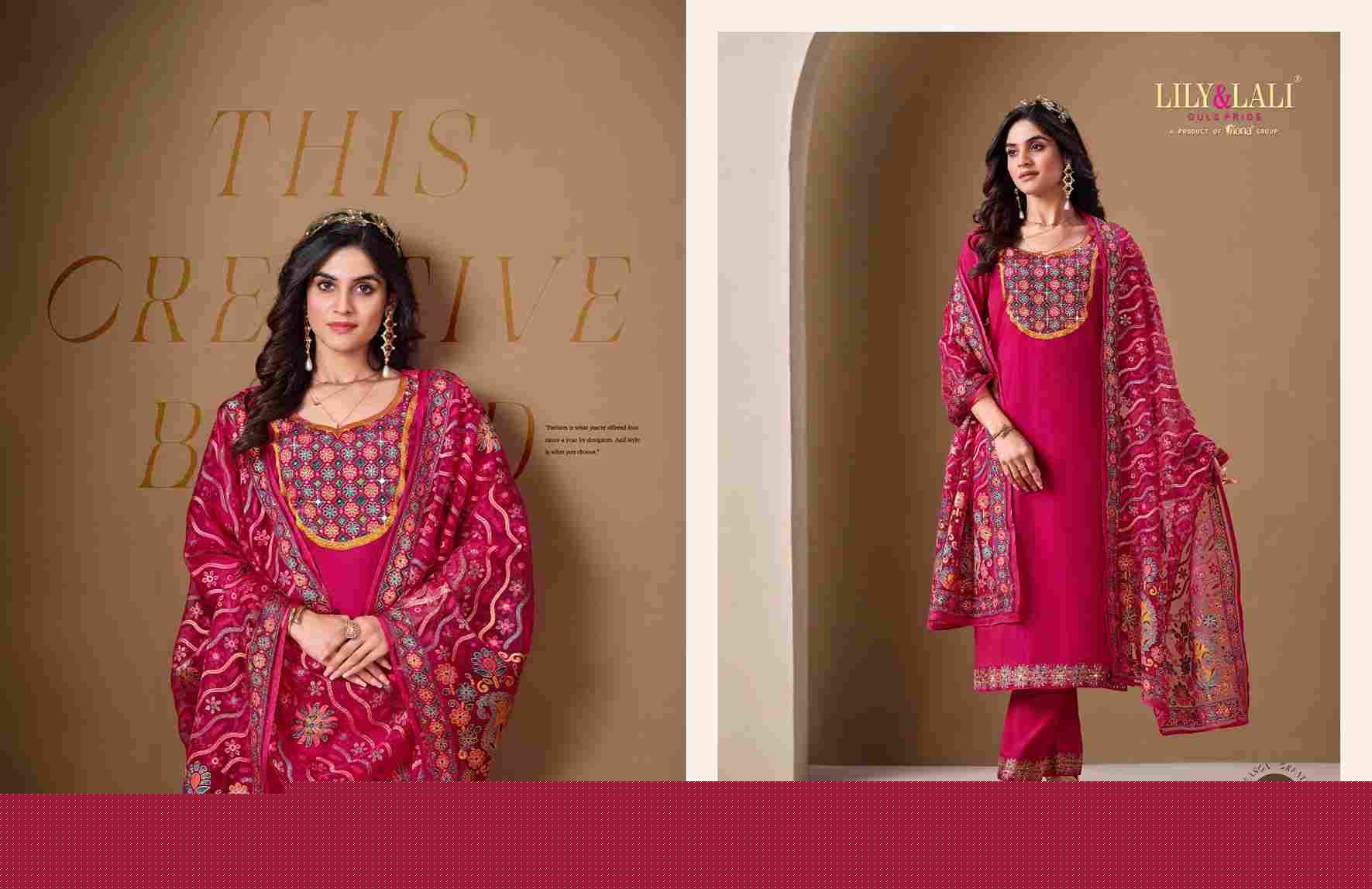 Brasso By Lily And Lali 25701 To 25706 Series Beautiful Festive Suits Colorful Stylish Fancy Casual Wear & Ethnic Wear Roman Silk Dresses At Wholesale Price