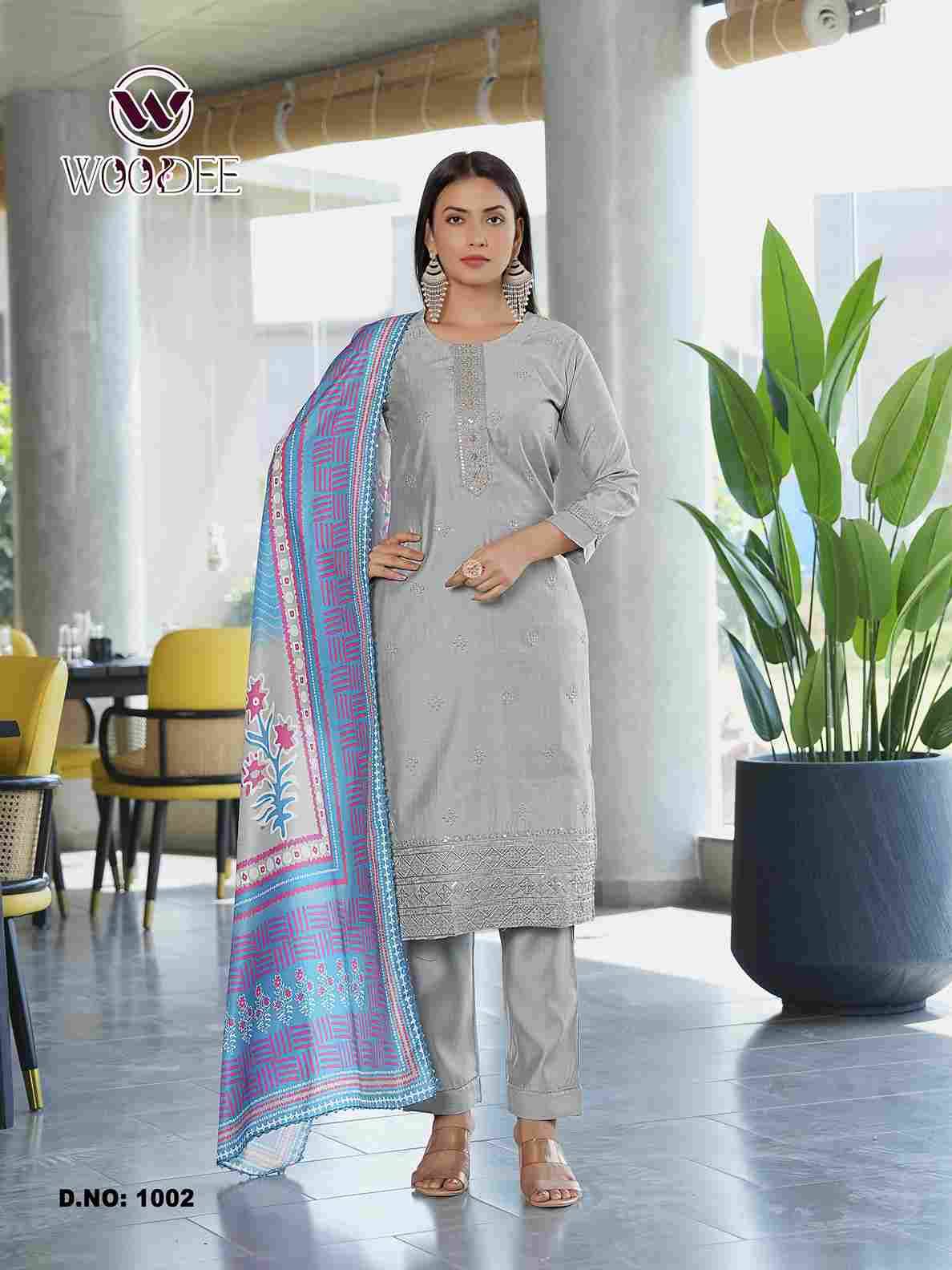 Milly By Woodee 1001 To 1006 Series Beautiful Festive Suits Stylish Fancy Colorful Casual Wear & Ethnic Wear Viscose Dresses At Wholesale Price