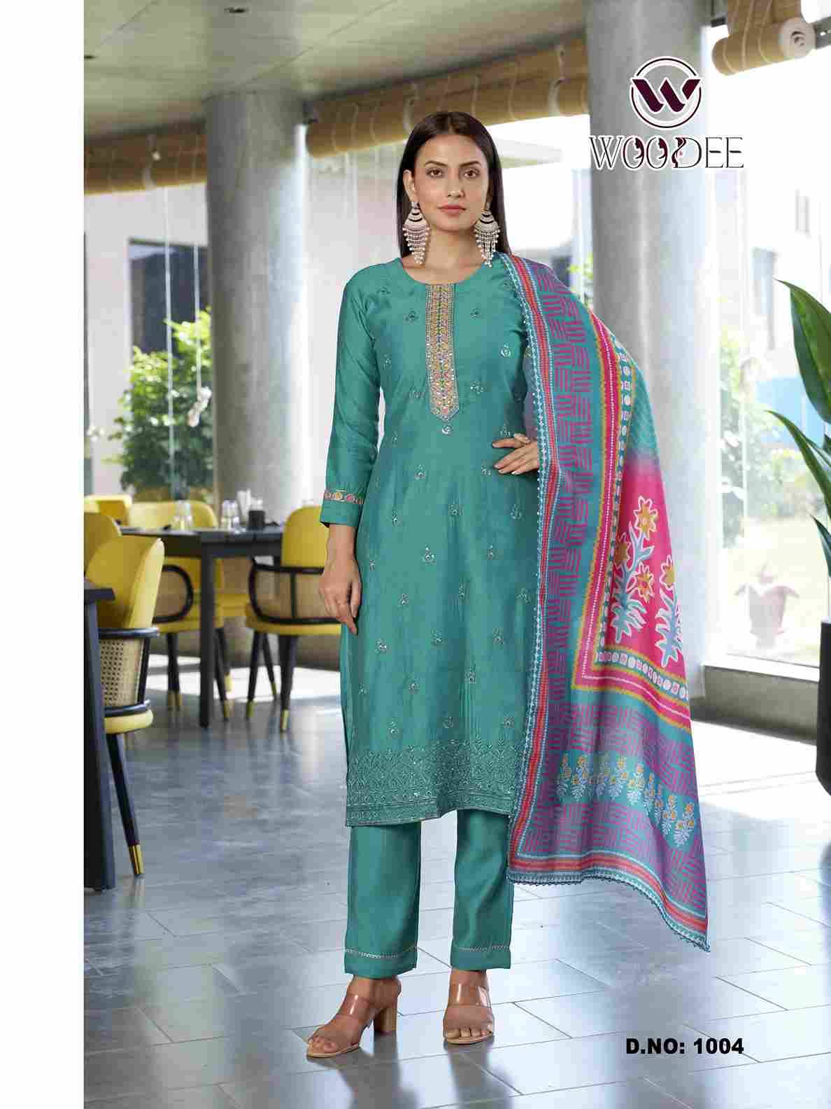 Milly By Woodee 1001 To 1006 Series Beautiful Festive Suits Stylish Fancy Colorful Casual Wear & Ethnic Wear Viscose Dresses At Wholesale Price