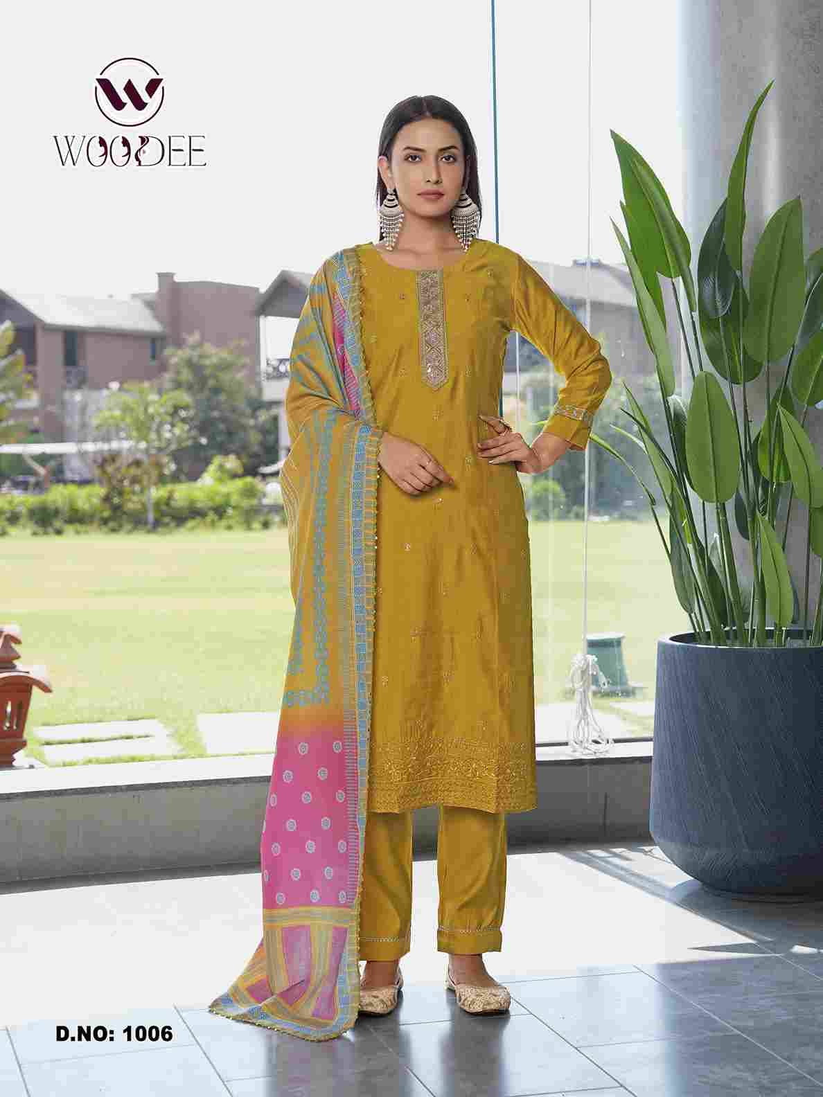 Milly By Woodee 1001 To 1006 Series Beautiful Festive Suits Stylish Fancy Colorful Casual Wear & Ethnic Wear Viscose Dresses At Wholesale Price