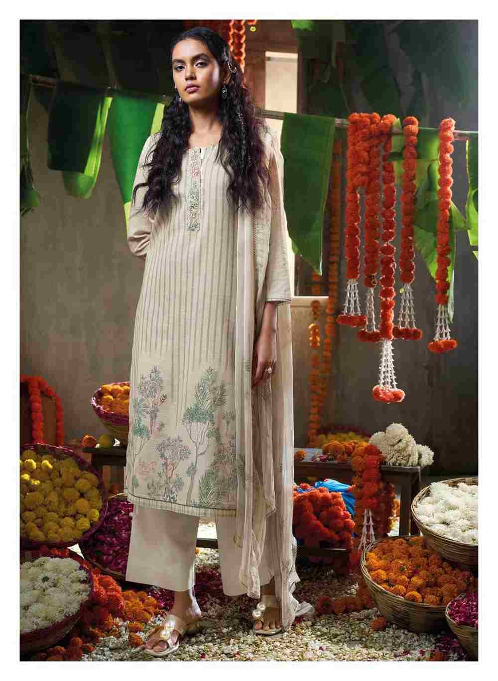 Papillon By Ganga Fashion 2237 To 2242 Series Beautiful Festive Suits Colorful Stylish Fancy Casual Wear & Ethnic Wear Pure Cotton Linen Dresses At Wholesale Price