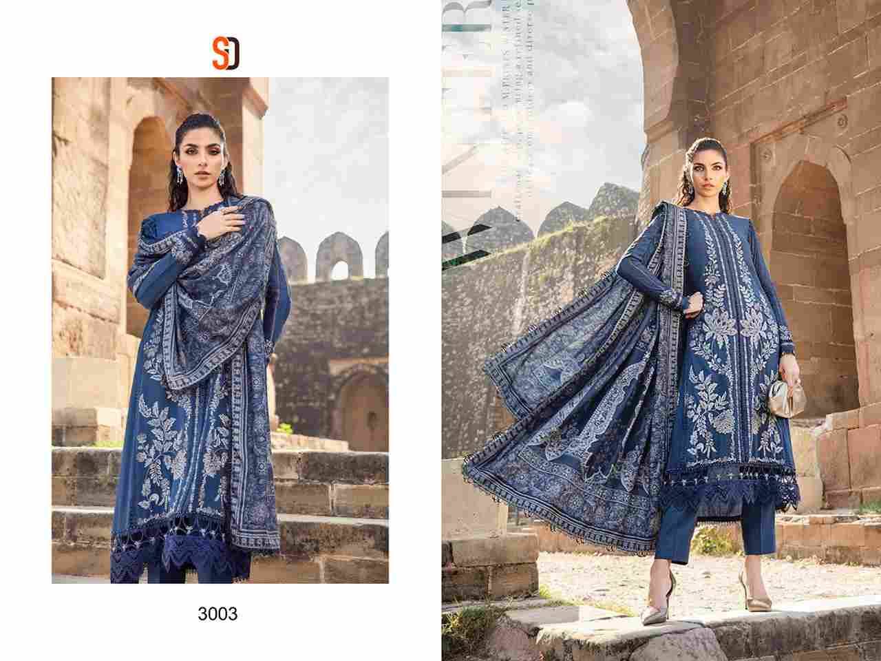 Maria.B. Vol-3 By Shraddha Designer 3001 To 3003 Series Designer Pakistani Suits Beautiful Stylish Fancy Colorful Party Wear & Occasional Wear Pure Viscose Rayon Embroidered Dresses At Wholesale Price