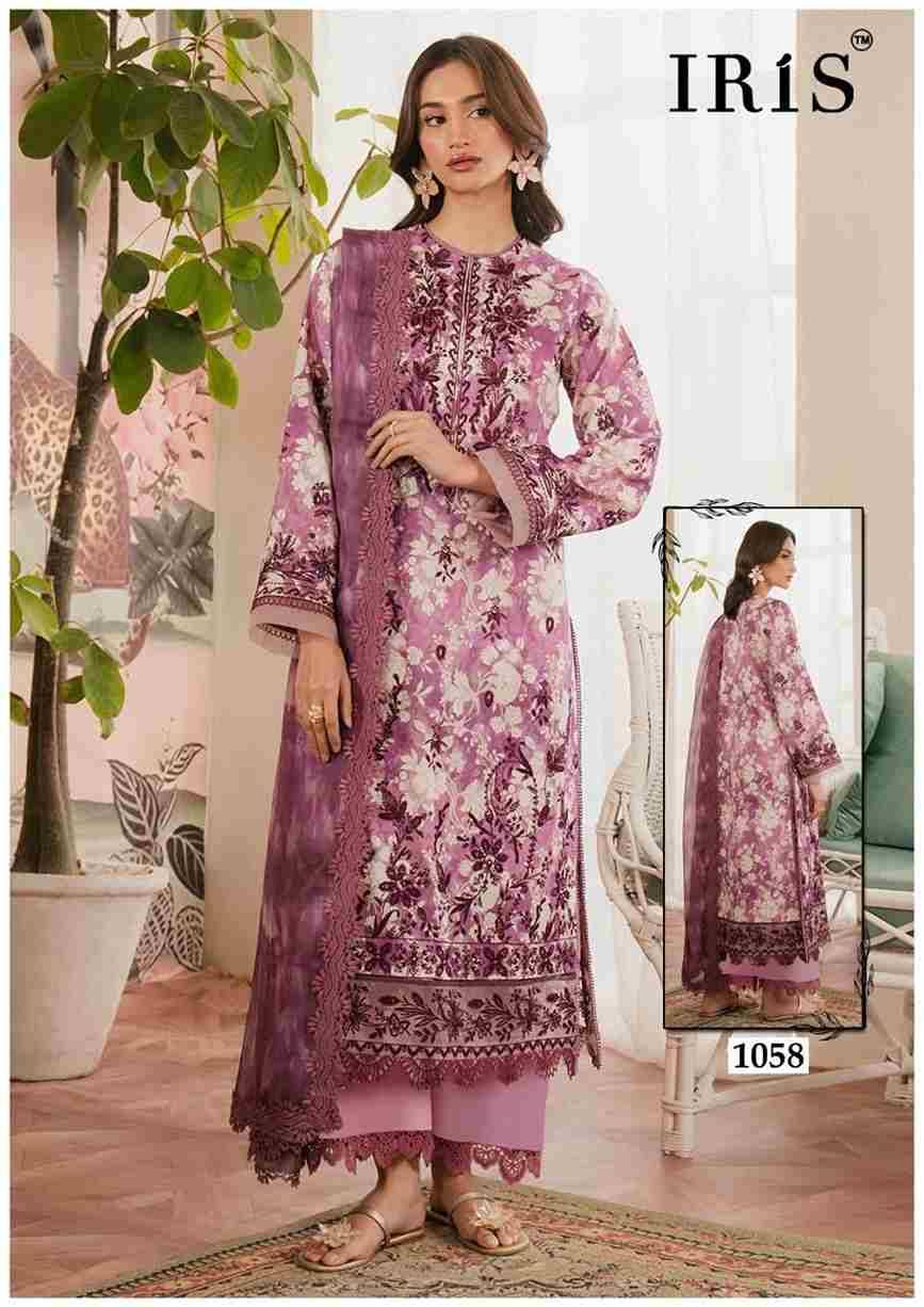 Afsanah Vol-6 By Iris 1051 To 1060 Series Designer Festive Suits Beautiful Stylish Fancy Colorful Party Wear & Occasional Wear Pure Cotton Print Dresses At Wholesale Price