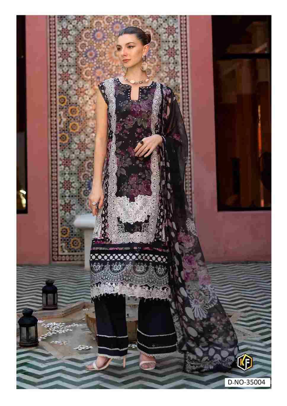 Maria.B. Vol-35 By Keval Fab 35001 To 35006 Series Beautiful Stylish Festive Suits Fancy Colorful Casual Wear & Ethnic Wear & Ready To Wear Heavy Cotton Print Dresses At Wholesale Price