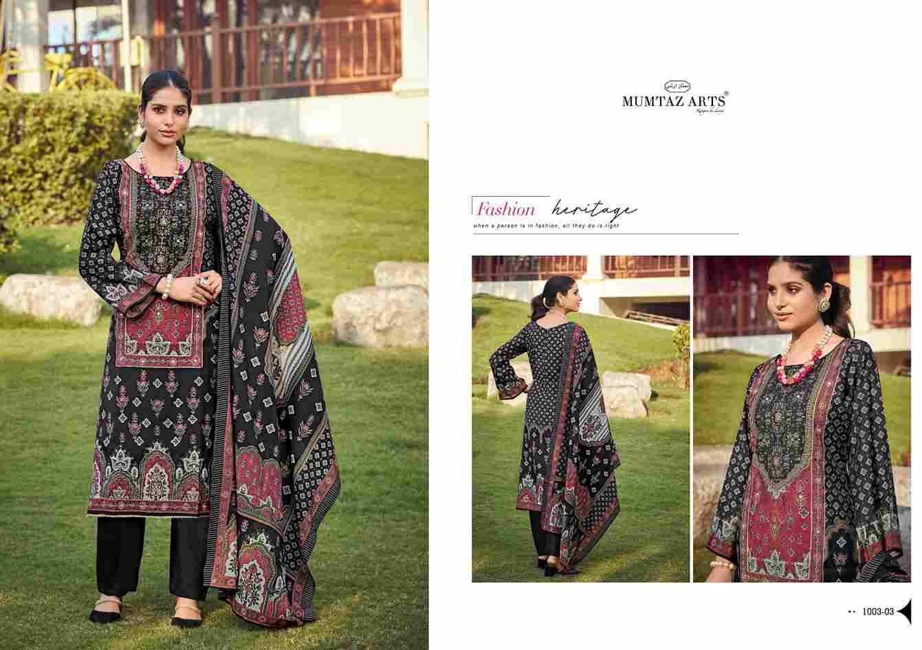 Seher Silk By Mumtaz Arts 1001-01 To 1004-04 Series Beautiful Festive Suits Colorful Stylish Fancy Casual Wear & Ethnic Wear Pure Viscose Muslin Print Dresses At Wholesale Price