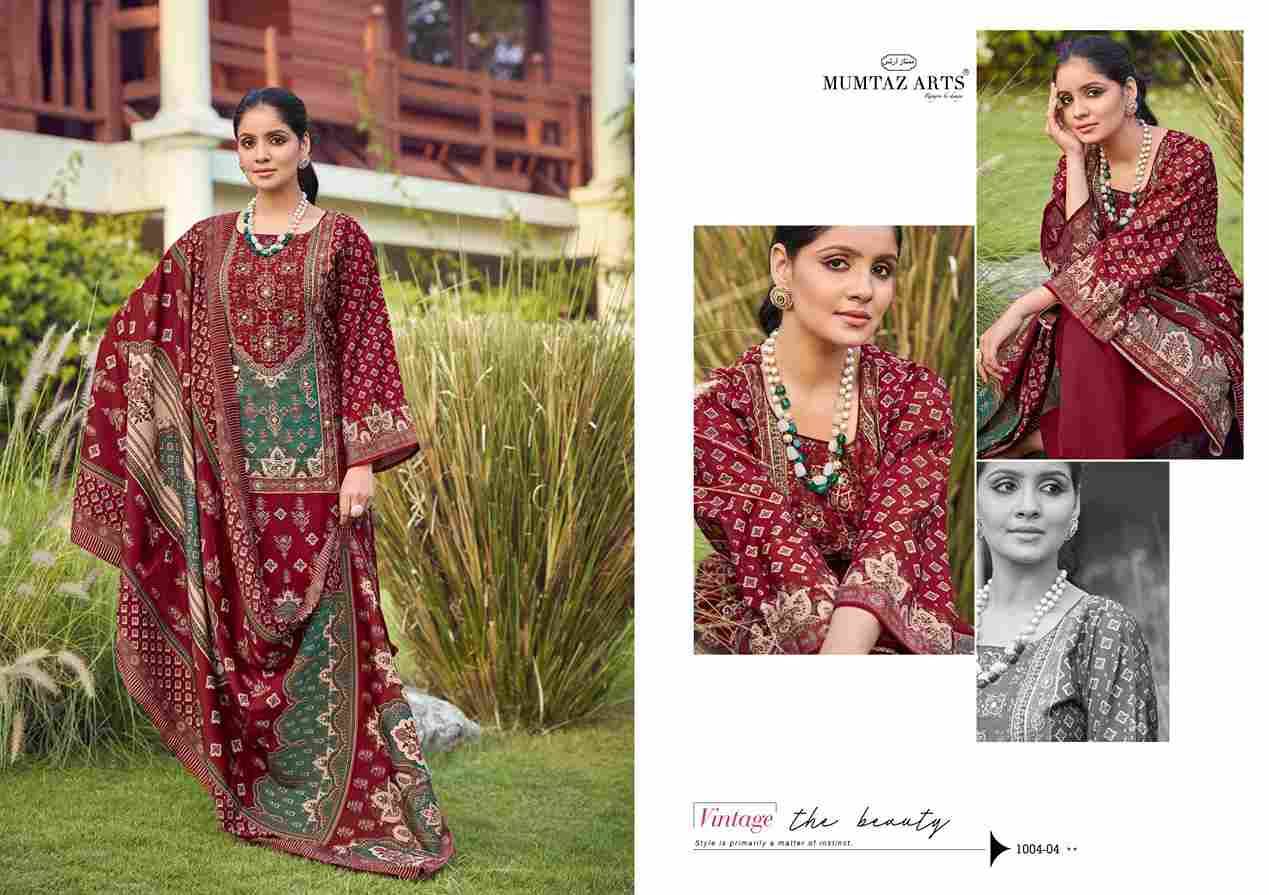 Seher Silk By Mumtaz Arts 1001-01 To 1004-04 Series Beautiful Festive Suits Colorful Stylish Fancy Casual Wear & Ethnic Wear Pure Viscose Muslin Print Dresses At Wholesale Price