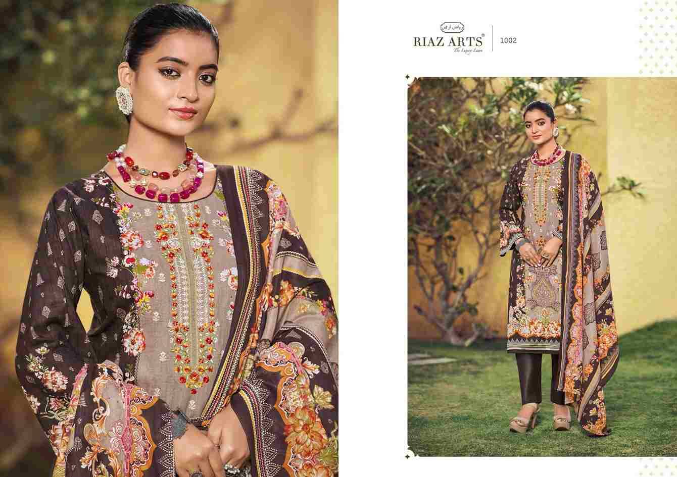 Qurbat By Riaz Arts 1001 To 1006 Series Beautiful Festive Suits Stylish Fancy Colorful Casual Wear & Ethnic Wear Pure Lawn Print Dresses At Wholesale Price
