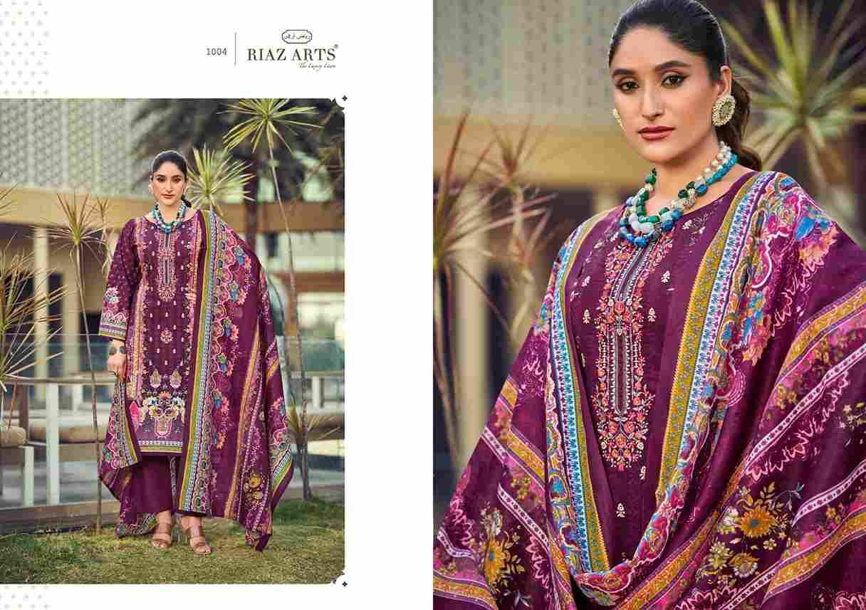 Qurbat By Riaz Arts 1001 To 1006 Series Beautiful Festive Suits Stylish Fancy Colorful Casual Wear & Ethnic Wear Pure Lawn Print Dresses At Wholesale Price