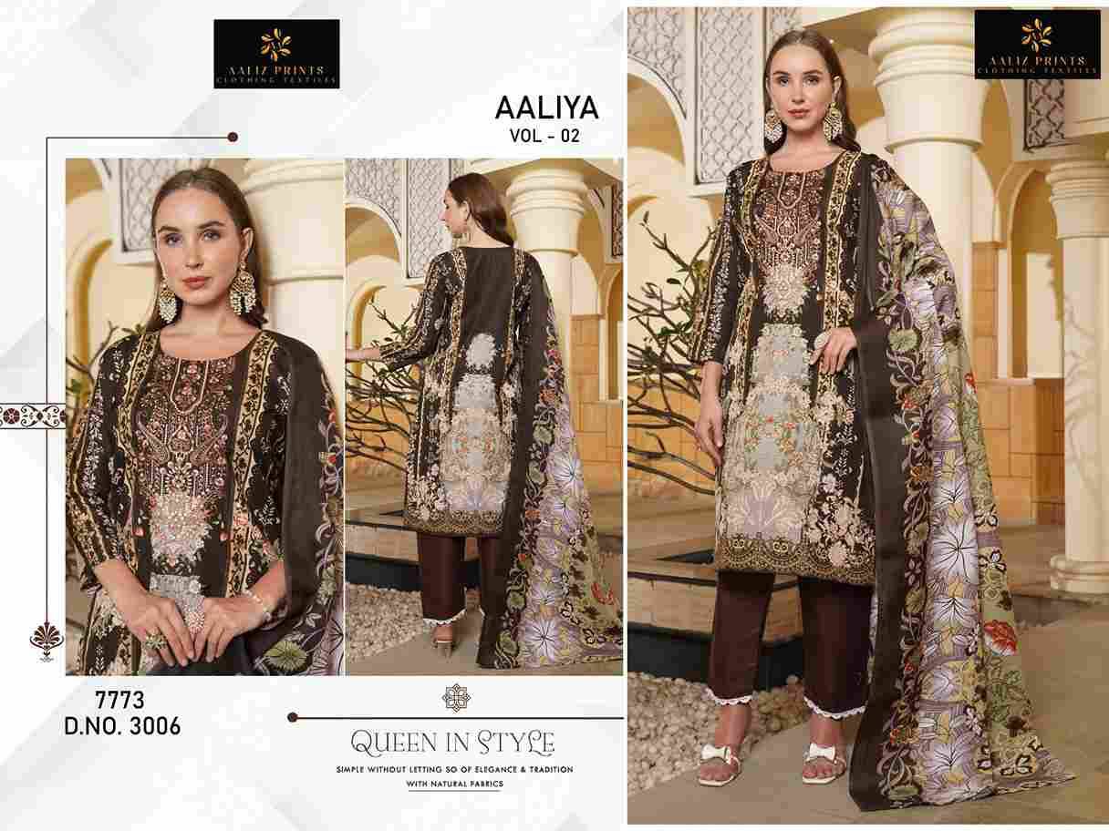 Aaliya Vol-2 By Aaliz Prints 3005 To 3008 Series Beautiful Festive Suits Stylish Fancy Colorful Casual Wear & Ethnic Wear Cotton Digital Print Dresses At Wholesale Price