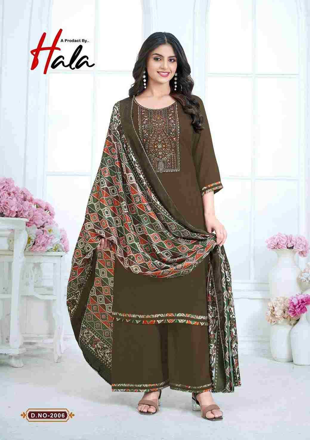 Nigaar Vol-2 By Hala 2001 To 2008 Series Beautiful Festive Suits Stylish Fancy Colorful Casual Wear & Ethnic Wear Pure Rayon Slub Dresses At Wholesale Price