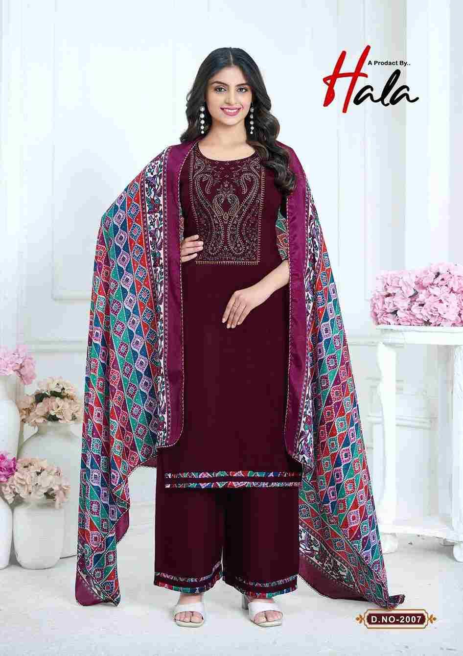 Nigaar Vol-2 By Hala 2001 To 2008 Series Beautiful Festive Suits Stylish Fancy Colorful Casual Wear & Ethnic Wear Pure Rayon Slub Dresses At Wholesale Price