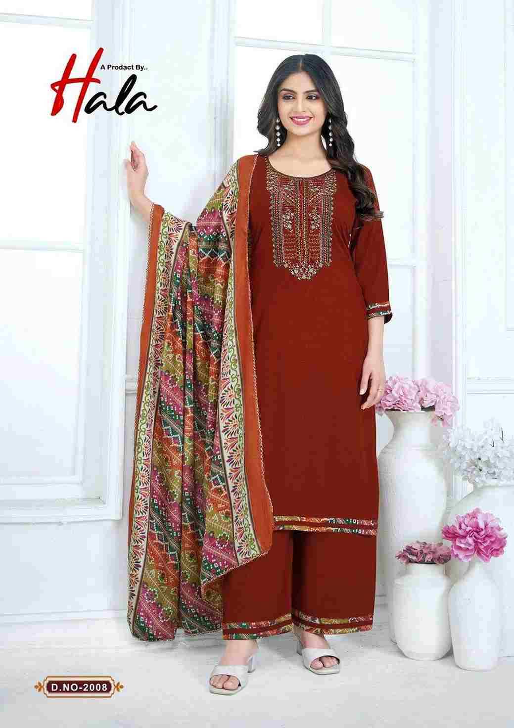 Nigaar Vol-2 By Hala 2001 To 2008 Series Beautiful Festive Suits Stylish Fancy Colorful Casual Wear & Ethnic Wear Pure Rayon Slub Dresses At Wholesale Price