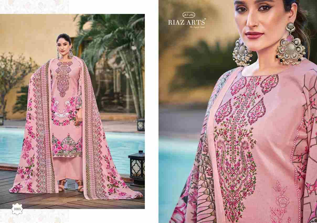 Ombre By Riaz Arts 1001 To 1008 Series Beautiful Festive Suits Stylish Fancy Colorful Casual Wear & Ethnic Wear Pure Cambric Lawn Print Dresses At Wholesale Price