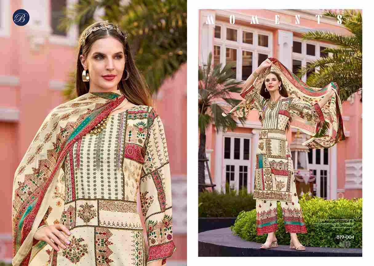 Marhaba By Belliza 819-001 To 819-008 Series Beautiful Festive Suits Stylish Fancy Colorful Casual Wear & Ethnic Wear Pure Crepe Print Dresses At Wholesale Price