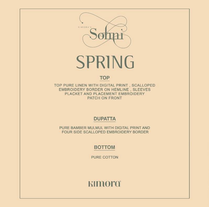 Spring By Sohni 211 To 214 Series Beautiful Suits Colorful Stylish Fancy Casual Wear & Ethnic Wear Pure Linen Digital Print Dresses At Wholesale Price