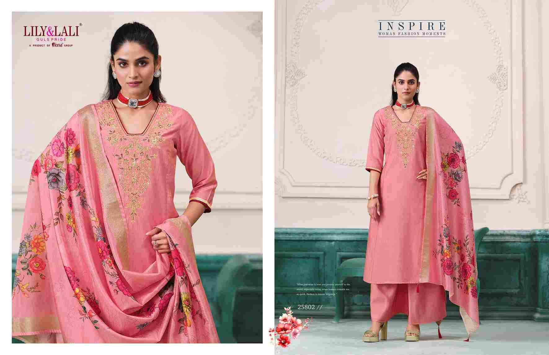 Nargis By Lily And Lali 25801 To 25806 Series Beautiful Festive Suits Colorful Stylish Fancy Casual Wear & Ethnic Wear Roman Cotton Dresses At Wholesale Price