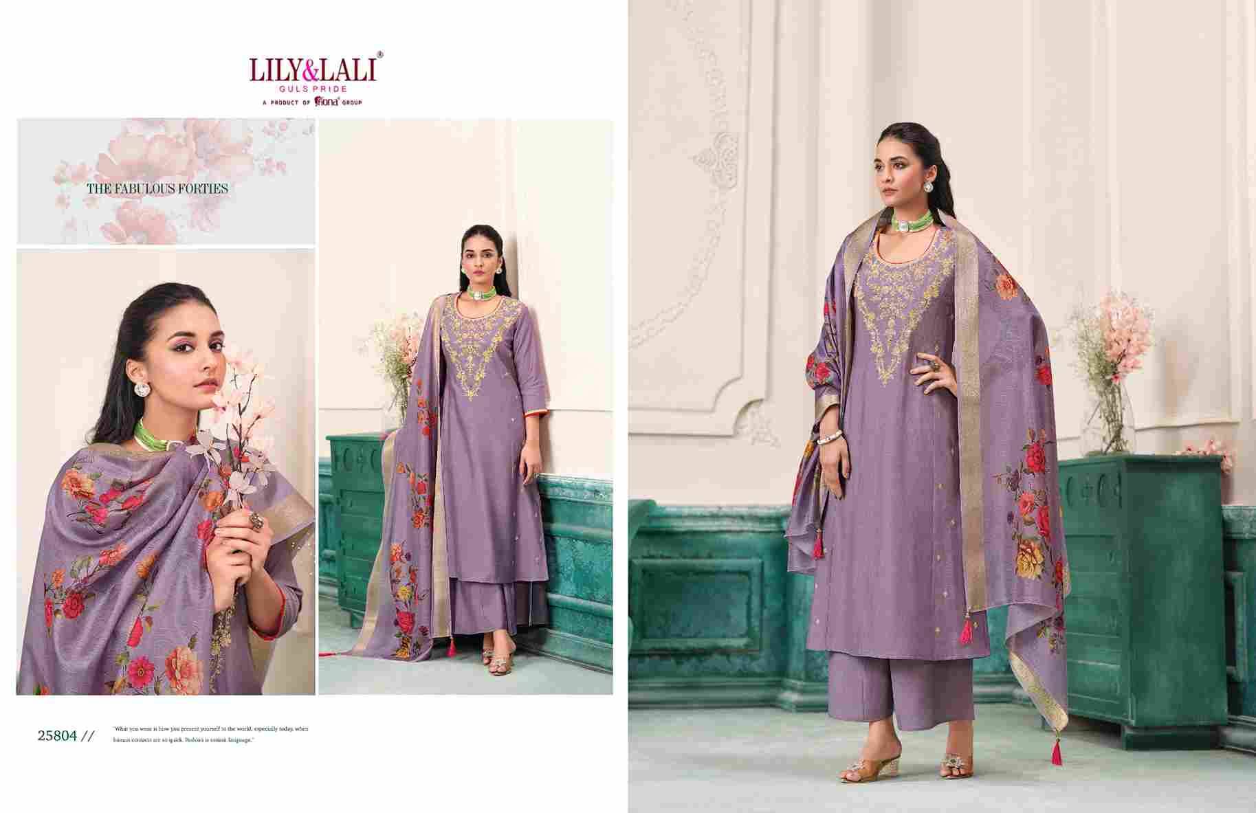 Nargis By Lily And Lali 25801 To 25806 Series Beautiful Festive Suits Colorful Stylish Fancy Casual Wear & Ethnic Wear Roman Cotton Dresses At Wholesale Price