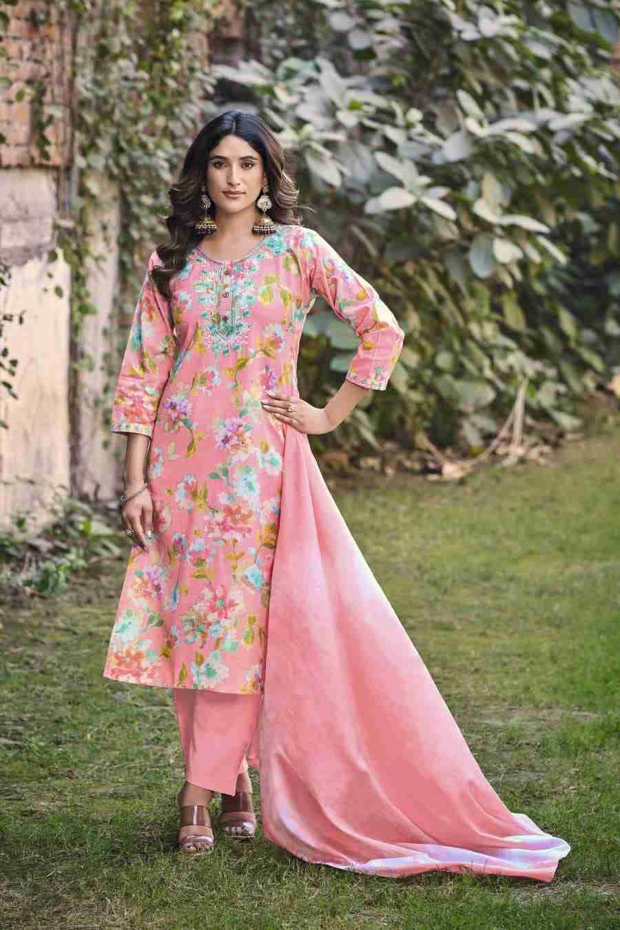 Sunshine By Ossm 1001 To 1006 Series Beautiful Stylish Festive Suits Fancy Colorful Casual Wear & Ethnic Wear & Ready To Wear Cotton Flex Dresses At Wholesale Price