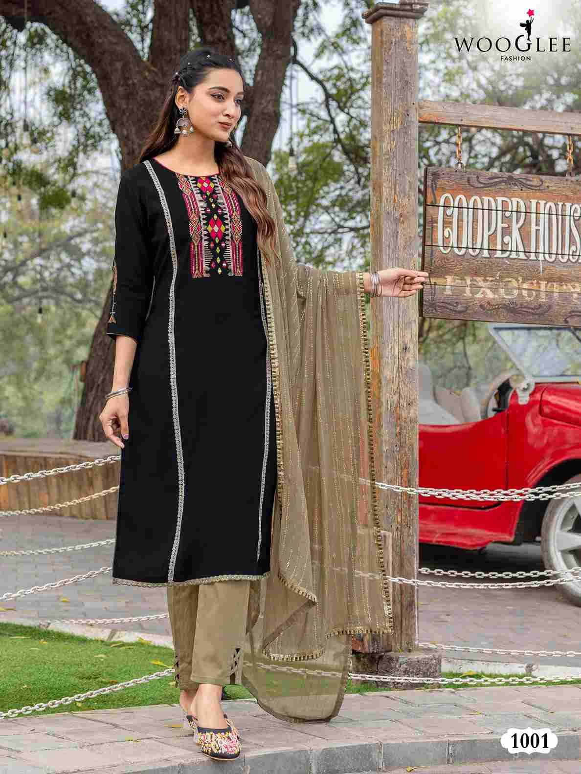Moksha By Wooglee 1001 To 1005 Series Designer Festive Suits Collection Beautiful Stylish Fancy Colorful Party Wear & Occasional Wear Pure Viscose Silk Dresses At Wholesale Price