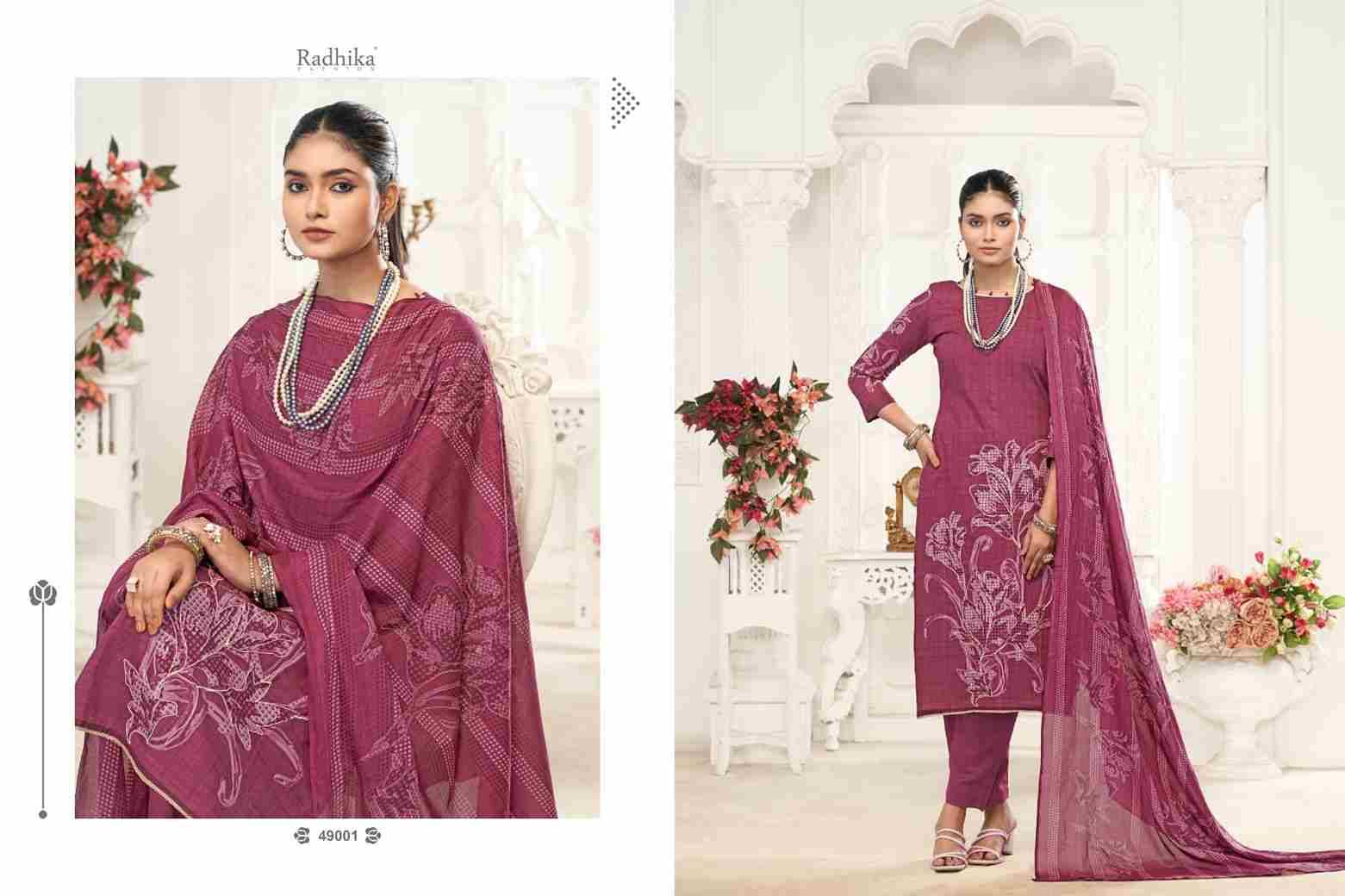 Saloni By Azara 49001 To 49004 Series Beautiful Festive Suits Stylish Fancy Colorful Casual Wear & Ethnic Wear Pure Lawn Cotton Dresses At Wholesale Price