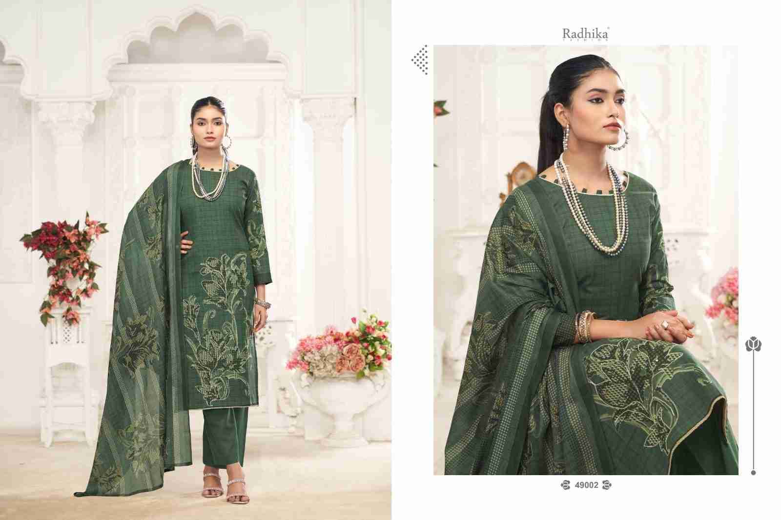 Saloni By Azara 49001 To 49004 Series Beautiful Festive Suits Stylish Fancy Colorful Casual Wear & Ethnic Wear Pure Lawn Cotton Dresses At Wholesale Price