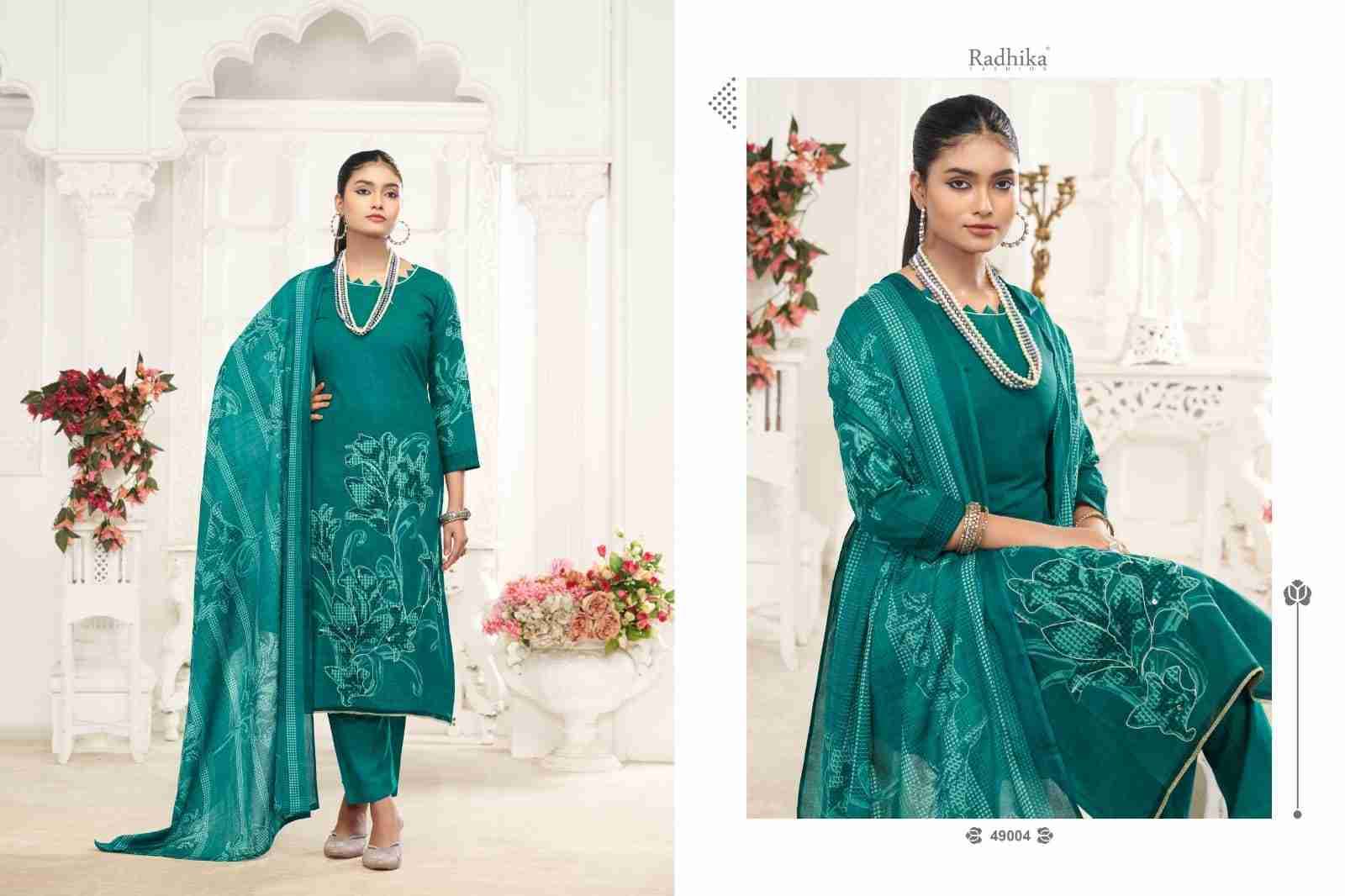 Saloni By Azara 49001 To 49004 Series Beautiful Festive Suits Stylish Fancy Colorful Casual Wear & Ethnic Wear Pure Lawn Cotton Dresses At Wholesale Price