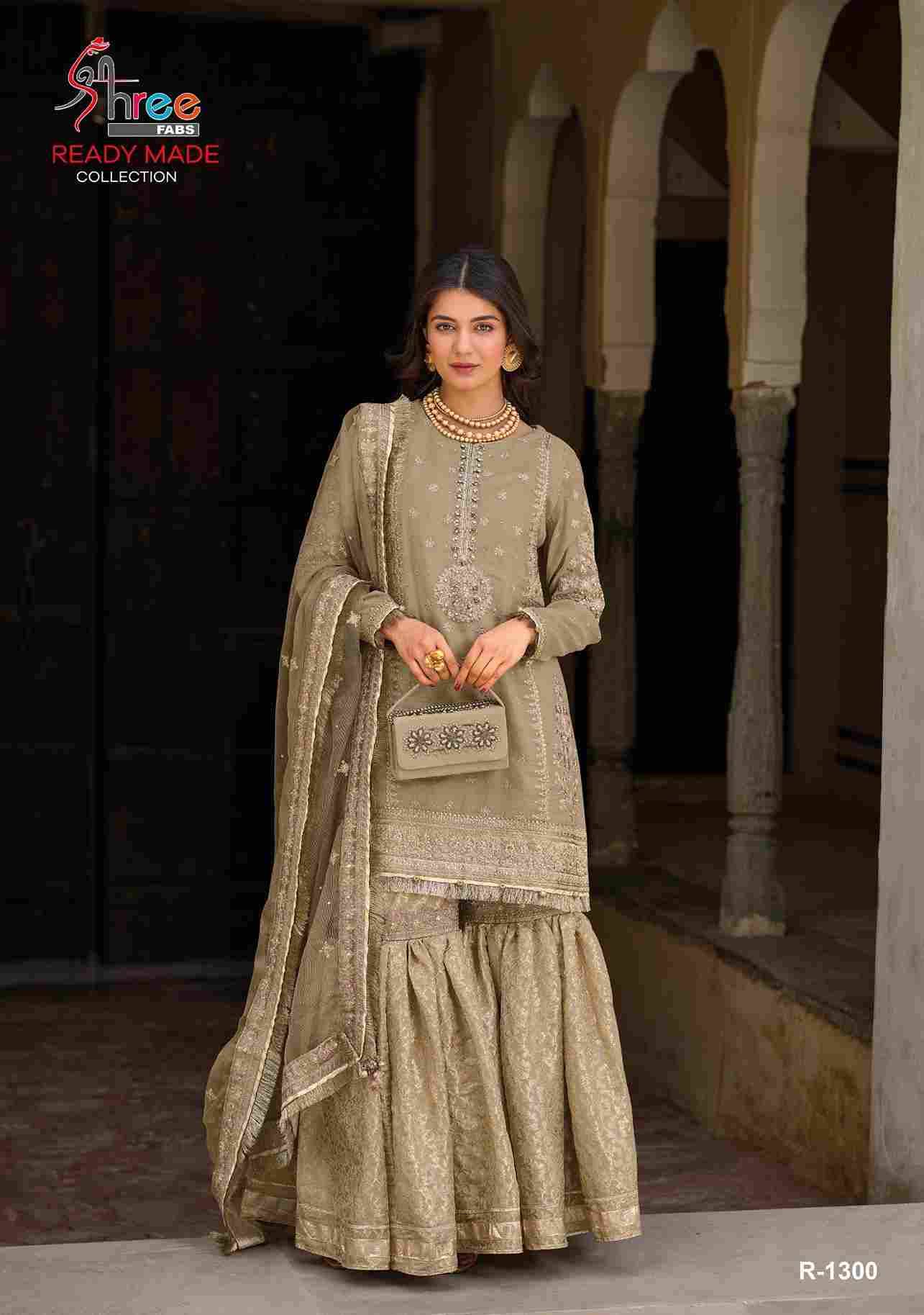 Shree Fabs Hit Design R-1300 Colours By Shree Fabs R-1300-A To R-1300-D Series Wholesale Designer Pakistani Suits Collection Beautiful Stylish Fancy Colorful Party Wear & Occasional Wear Chiffon Dresses At Wholesale Price