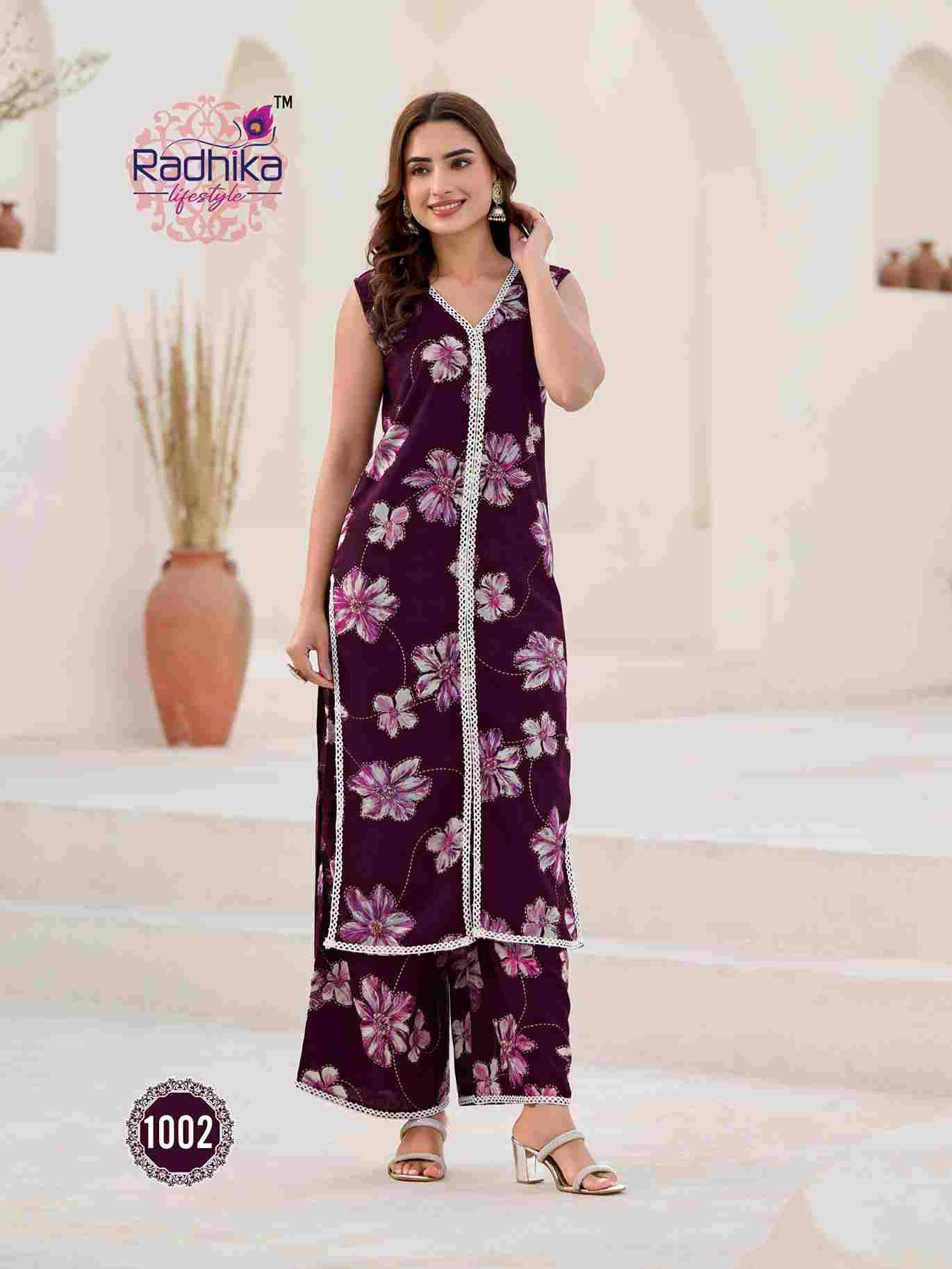 Evergreen Vol-1 By Radhika Lifestyle 1001 To 1008 Series Designer Pakistani Suits Collection Beautiful Stylish Fancy Colorful Party Wear & Occasional Wear Rayon Foil Kurtis With Bottom At Wholesale Price