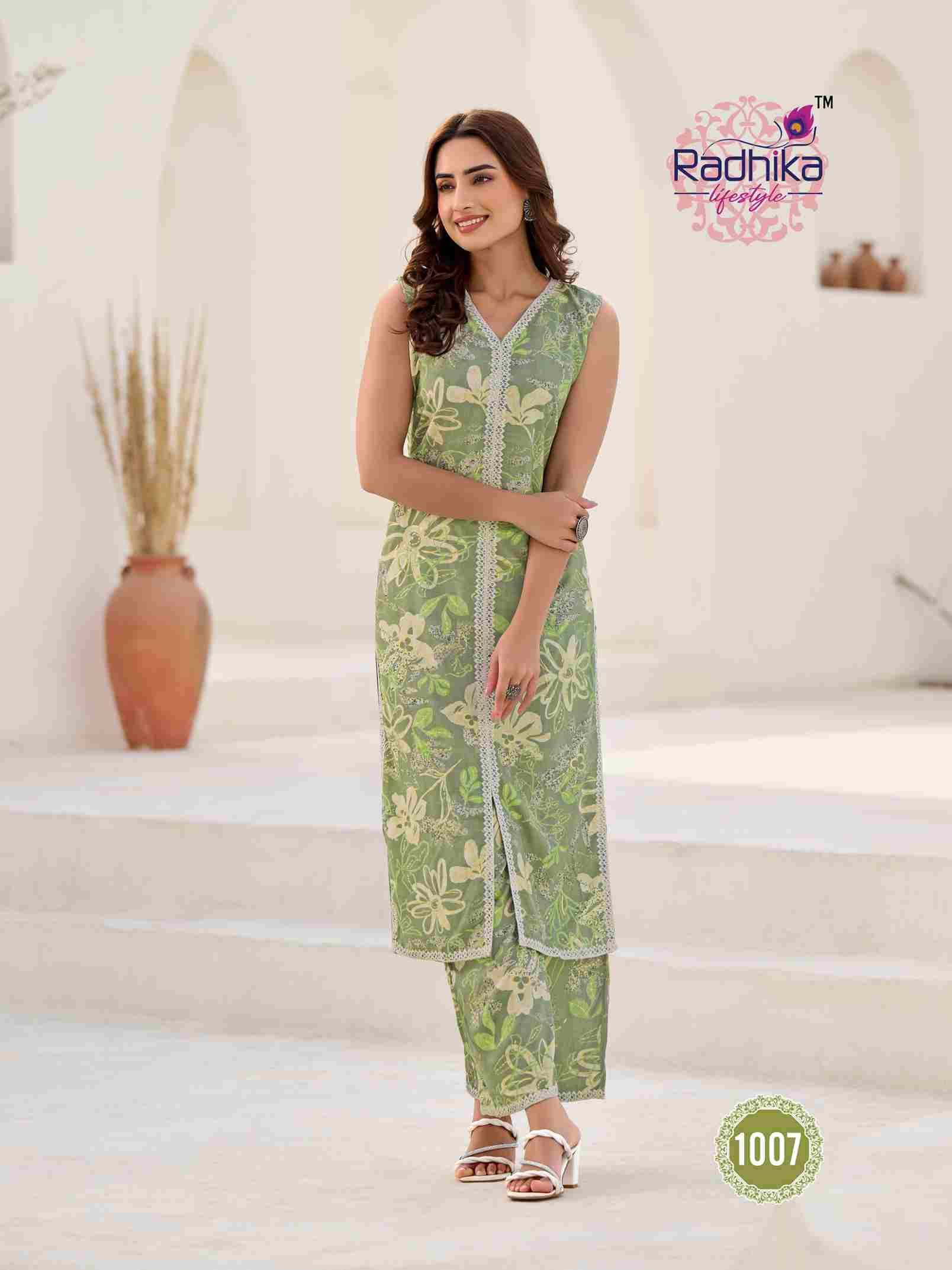 Evergreen Vol-1 By Radhika Lifestyle 1001 To 1008 Series Designer Pakistani Suits Collection Beautiful Stylish Fancy Colorful Party Wear & Occasional Wear Rayon Foil Kurtis With Bottom At Wholesale Price