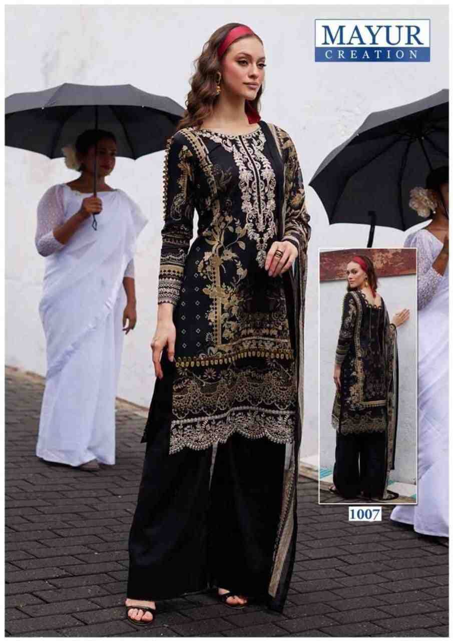 Khwahish Vol-1 By Mayur Creation 1001 To 1008 Series Beautiful Festive Suits Stylish Fancy Colorful Casual Wear & Ethnic Wear Lawn Cotton Print Dresses At Wholesale Price