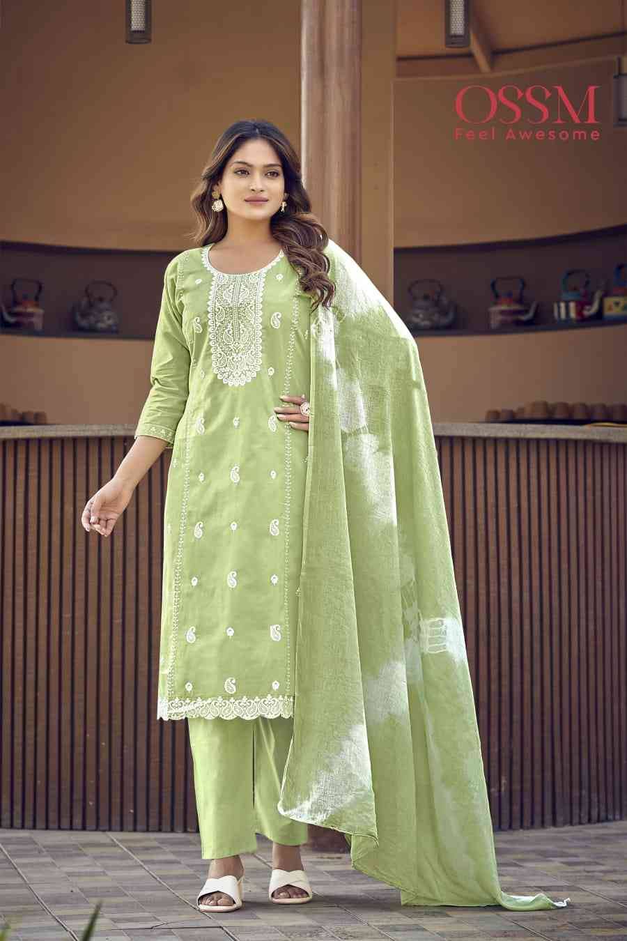 Mantra By Ossm 1001 To 1006 Series Beautiful Stylish Festive Suits Fancy Colorful Casual Wear & Ethnic Wear & Ready To Wear Pure Cotton Dresses At Wholesale Price