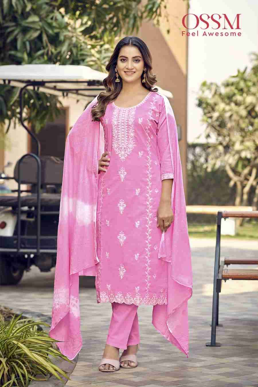 Mantra By Ossm 1001 To 1006 Series Beautiful Stylish Festive Suits Fancy Colorful Casual Wear & Ethnic Wear & Ready To Wear Pure Cotton Dresses At Wholesale Price