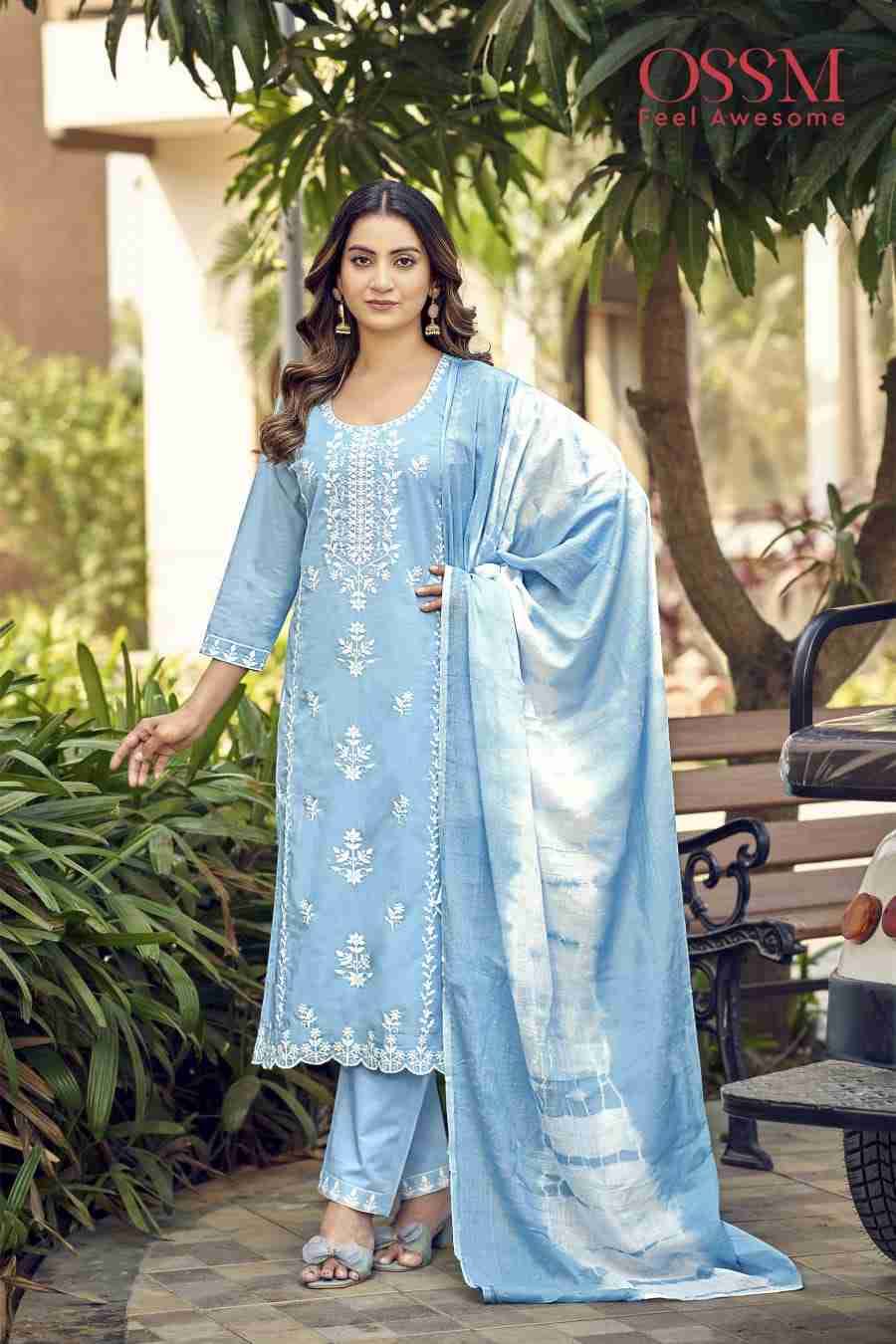 Mantra By Ossm 1001 To 1006 Series Beautiful Stylish Festive Suits Fancy Colorful Casual Wear & Ethnic Wear & Ready To Wear Pure Cotton Dresses At Wholesale Price