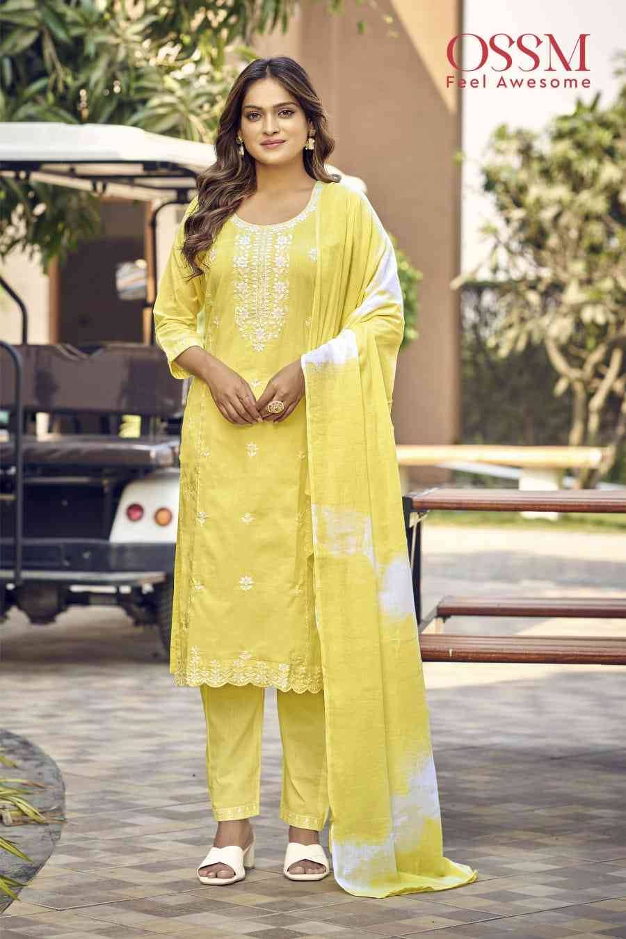 Mantra By Ossm 1001 To 1006 Series Beautiful Stylish Festive Suits Fancy Colorful Casual Wear & Ethnic Wear & Ready To Wear Pure Cotton Dresses At Wholesale Price