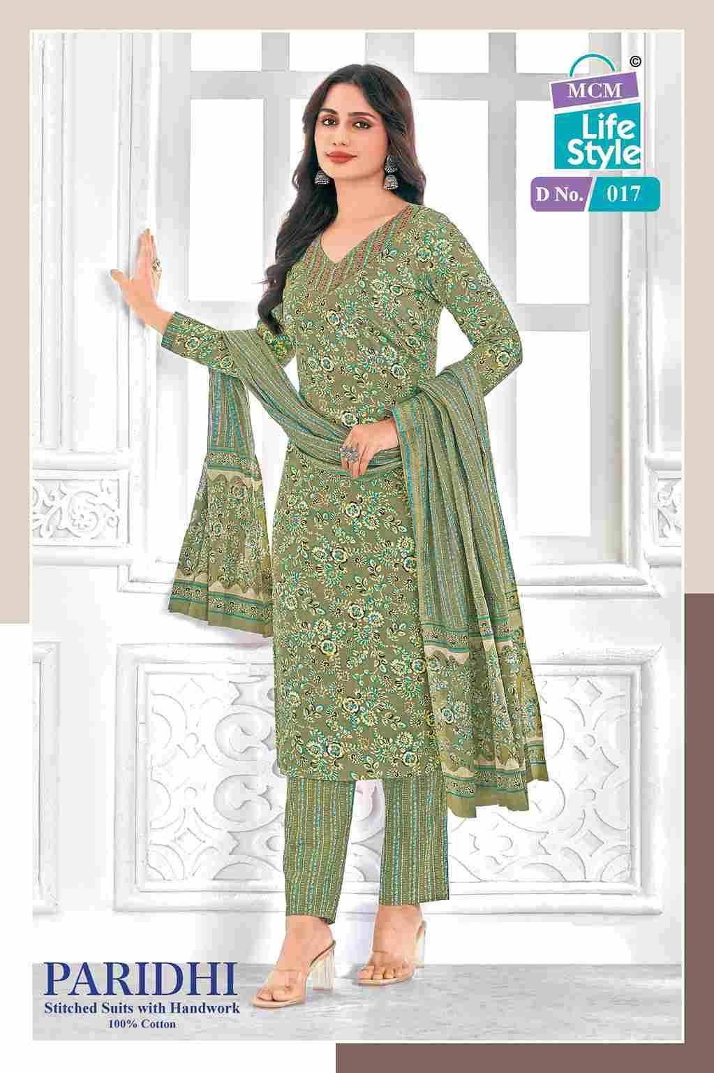 Paridhi By MCM Lifestyle 009 To 018 Series Beautiful Festive Suits Stylish Fancy Colorful Casual Wear & Ethnic Wear Pure Cotton Print Dresses At Wholesale Price