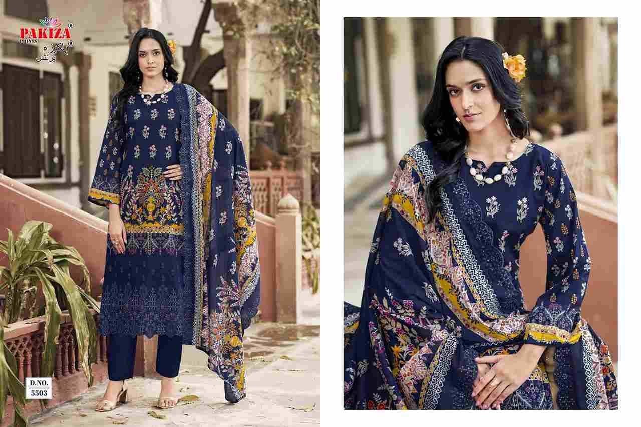 Himsa Vol-55 By Pakiza Prints 5501 To 5510 Series Beautiful Festive Suits Stylish Fancy Colorful Party Wear & Occasional Wear Lawn Cotton Dresses At Wholesale Price
