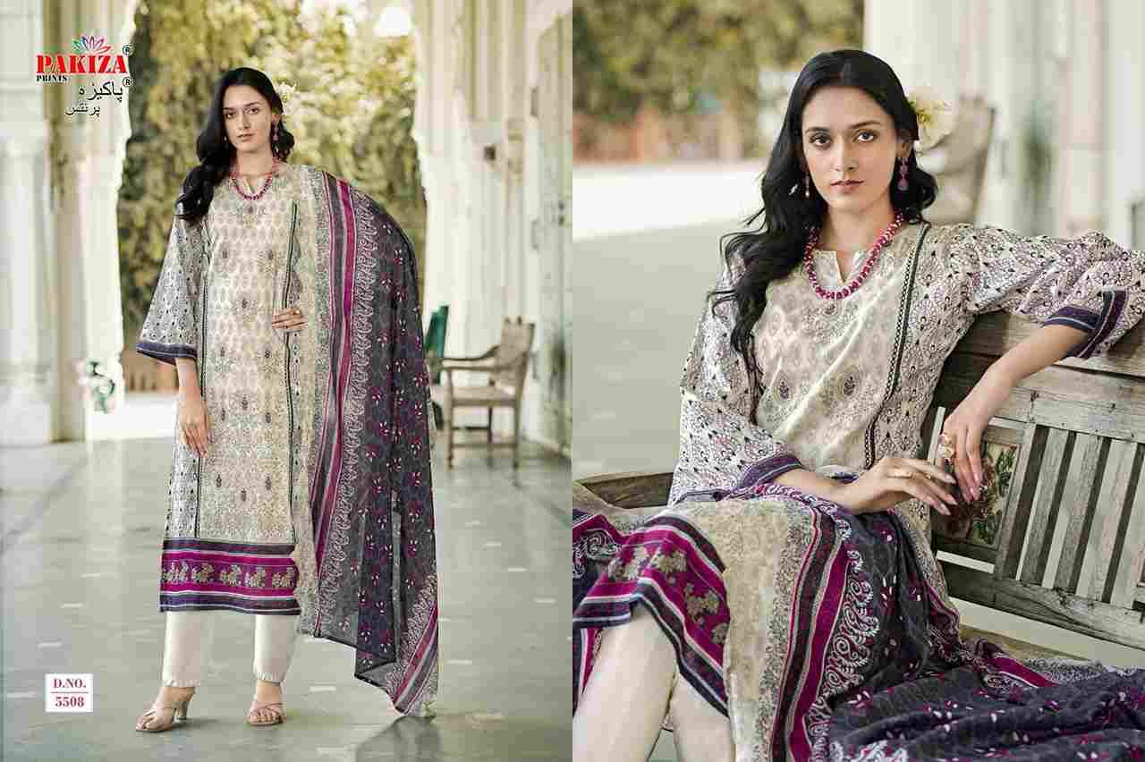 Himsa Vol-55 By Pakiza Prints 5501 To 5510 Series Beautiful Festive Suits Stylish Fancy Colorful Party Wear & Occasional Wear Lawn Cotton Dresses At Wholesale Price