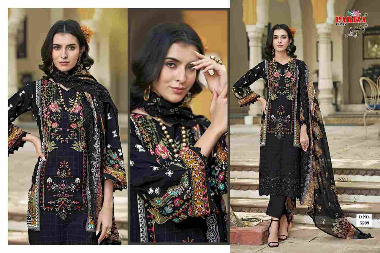 Himsa Vol-55 By Pakiza Prints 5501 To 5510 Series Beautiful Festive Suits Stylish Fancy Colorful Party Wear & Occasional Wear Lawn Cotton Dresses At Wholesale Price