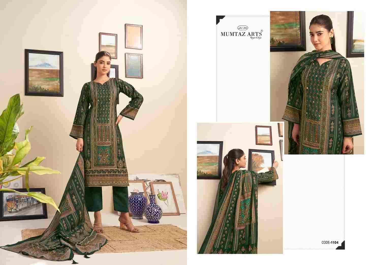 Nayaab Vol-7 By Mumtaz Arts 1101 To 1106 Series Beautiful Festive Suits Colorful Stylish Fancy Casual Wear & Ethnic Wear Pure Muslin Print Dresses At Wholesale Price