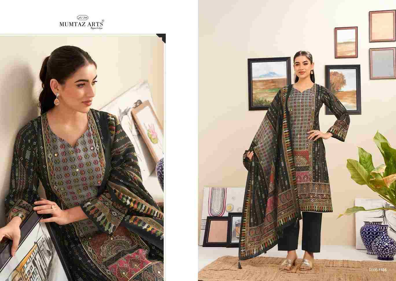 Nayaab Vol-7 By Mumtaz Arts 1101 To 1106 Series Beautiful Festive Suits Colorful Stylish Fancy Casual Wear & Ethnic Wear Pure Muslin Print Dresses At Wholesale Price