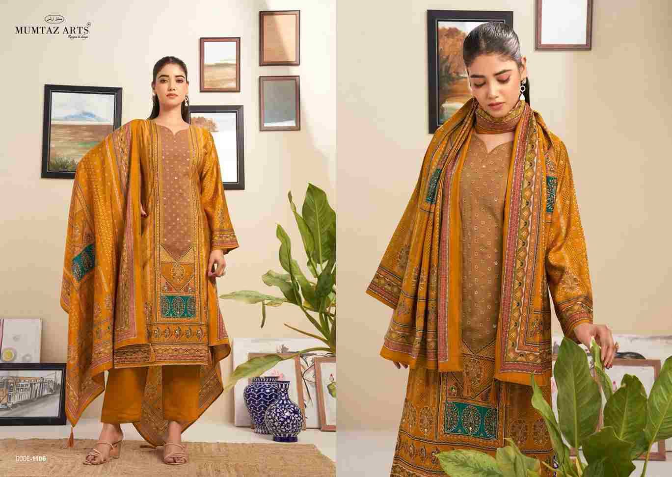 Nayaab Vol-7 By Mumtaz Arts 1101 To 1106 Series Beautiful Festive Suits Colorful Stylish Fancy Casual Wear & Ethnic Wear Pure Muslin Print Dresses At Wholesale Price
