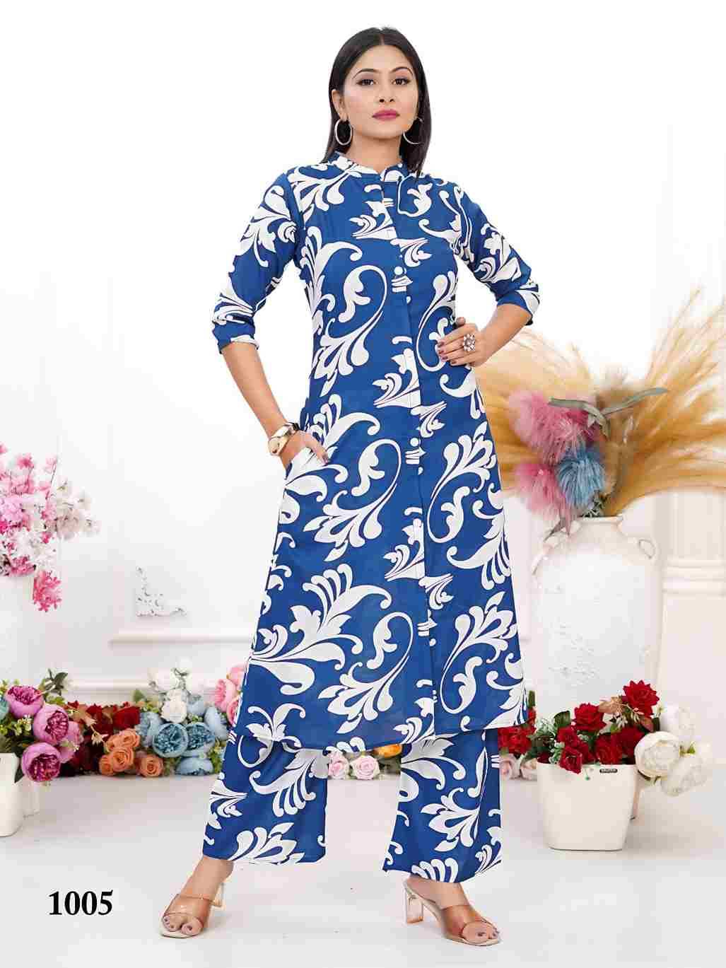 Dulhari Vol-2 By Padmavati Textiles 1001 To 1008 Series Designer Pakistani Suits Collection Beautiful Stylish Fancy Colorful Party Wear & Occasional Wear Rayon Print Kurtis With Bottom At Wholesale Price