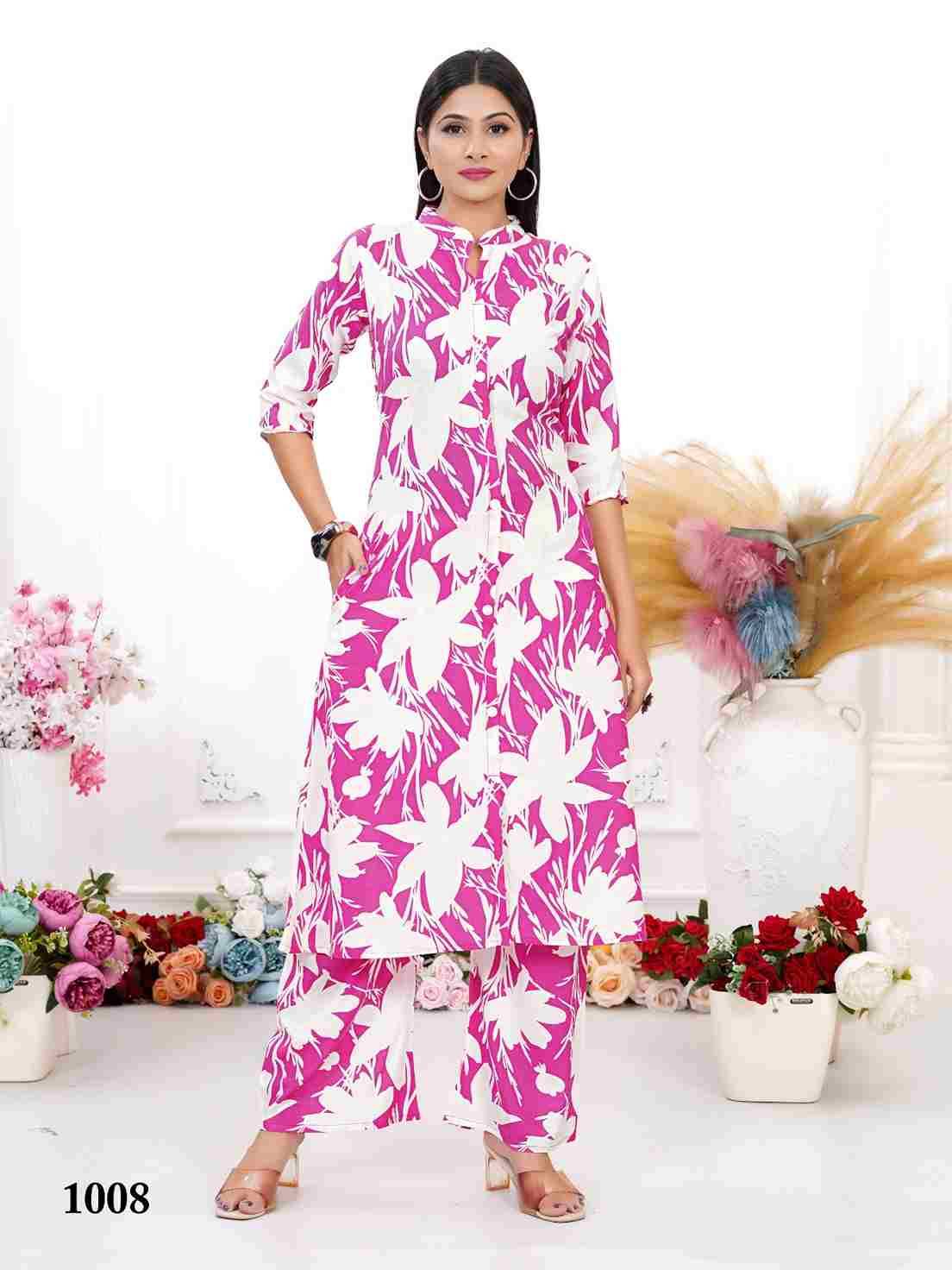 Dulhari Vol-2 By Padmavati Textiles 1001 To 1008 Series Designer Pakistani Suits Collection Beautiful Stylish Fancy Colorful Party Wear & Occasional Wear Rayon Print Kurtis With Bottom At Wholesale Price