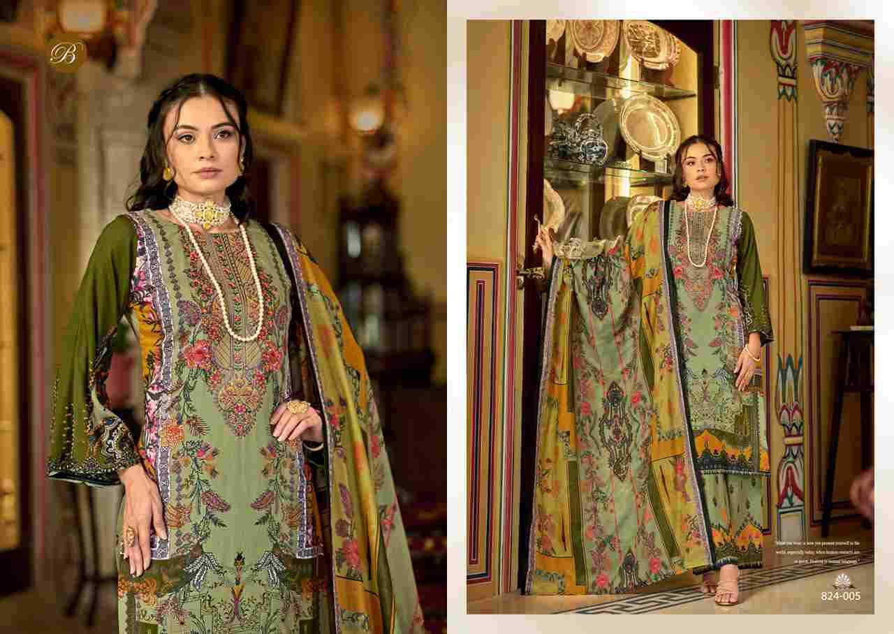 Dilshad Vol-4 By Belliza 824-001 To 824-008 Series Beautiful Festive Suits Stylish Fancy Colorful Casual Wear & Ethnic Wear Pure Viscose Rayon Print Dresses At Wholesale Price