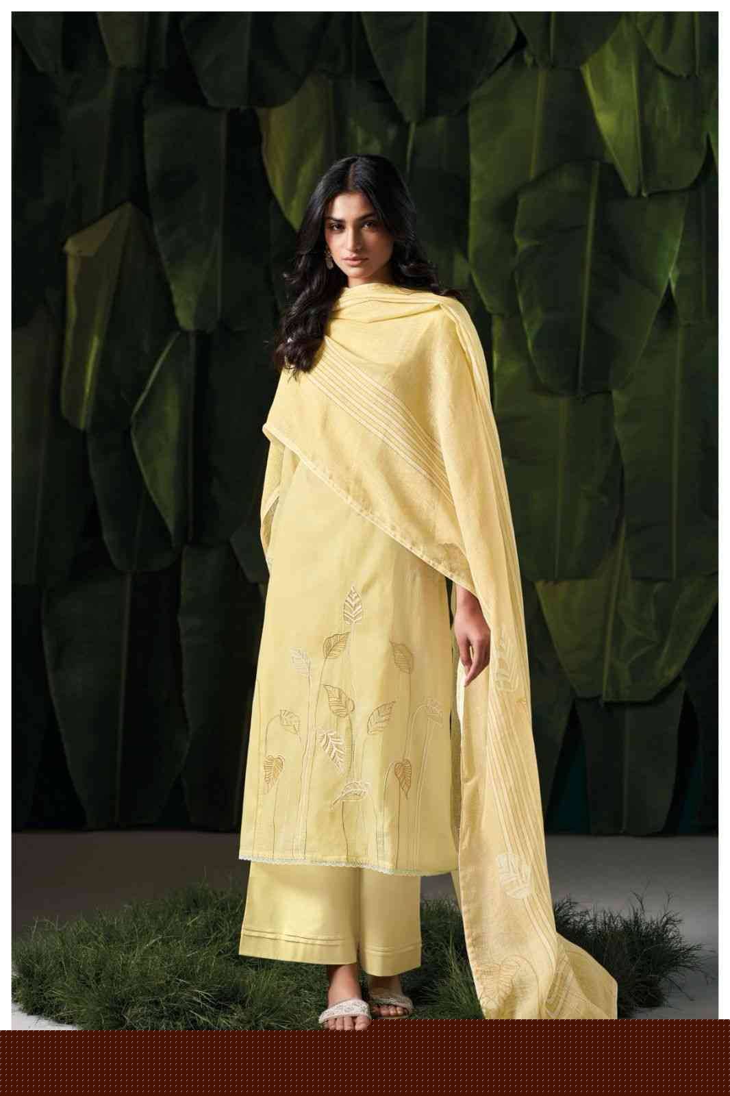Anais-3373 By Ganga Fashion 3373-A To 3373-D Series Beautiful Festive Suits Colorful Stylish Fancy Casual Wear & Ethnic Wear Pure Mal Dresses At Wholesale Price
