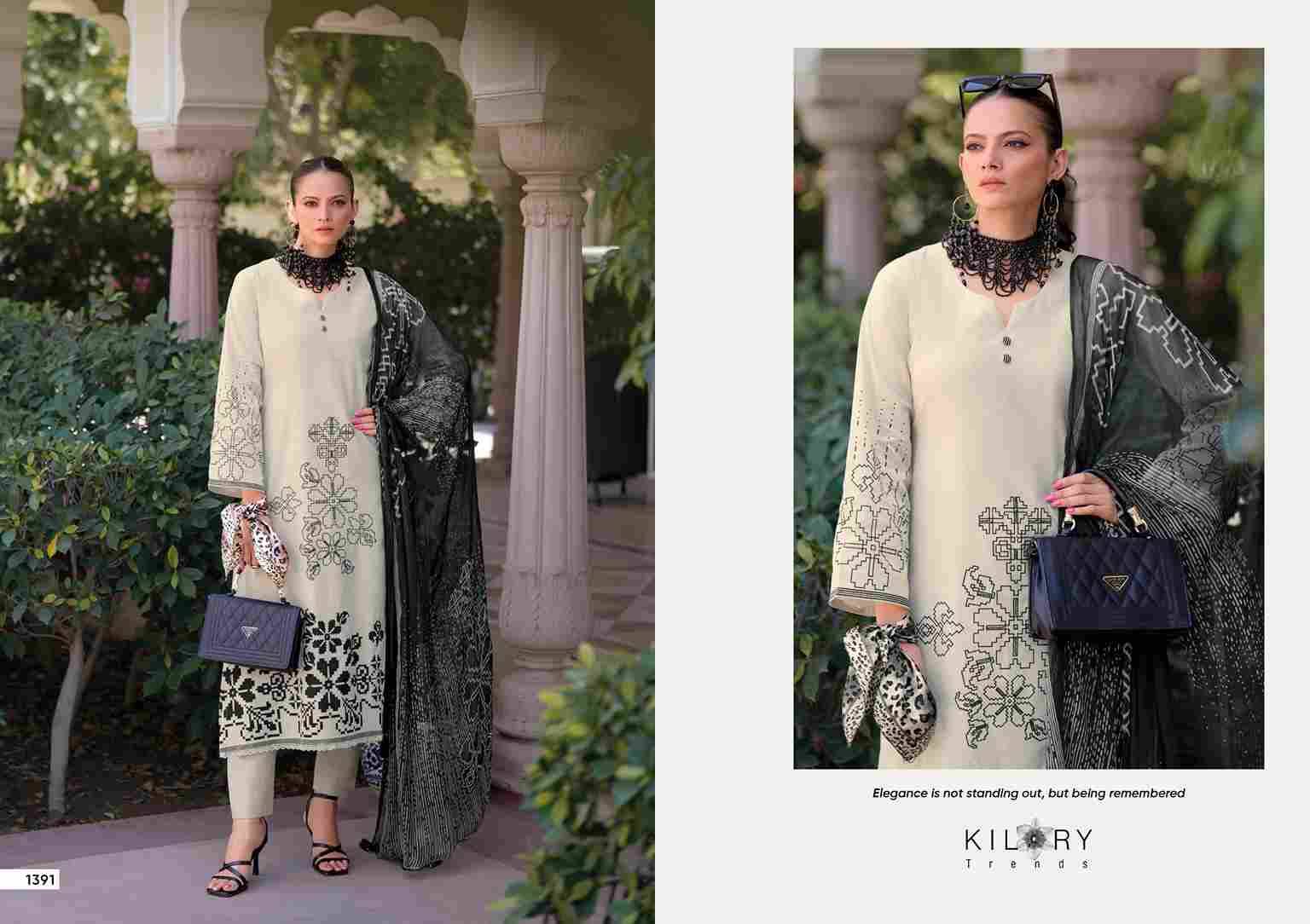 Dillara By Kilory 1391 To 1394 Series Beautiful Festive Suits Colorful Stylish Fancy Casual Wear & Ethnic Wear Pure Lawn Cotton Dresses At Wholesale Price